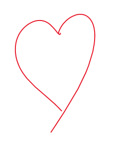 heart line-drawing kjwatson.ca